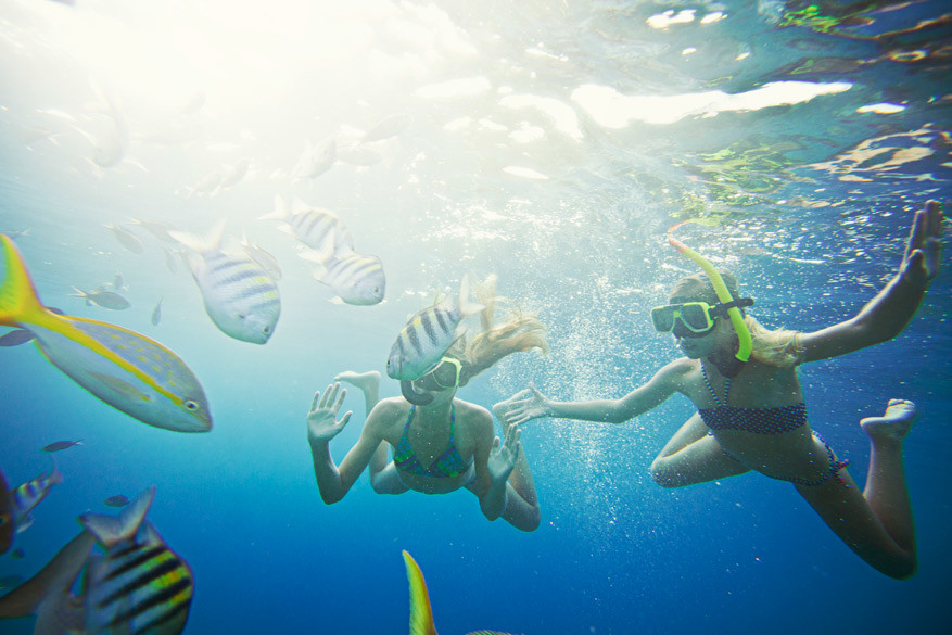 Al snorkelend ontdek je de waterwereld van Curaçao © Tourist Board Curaçao