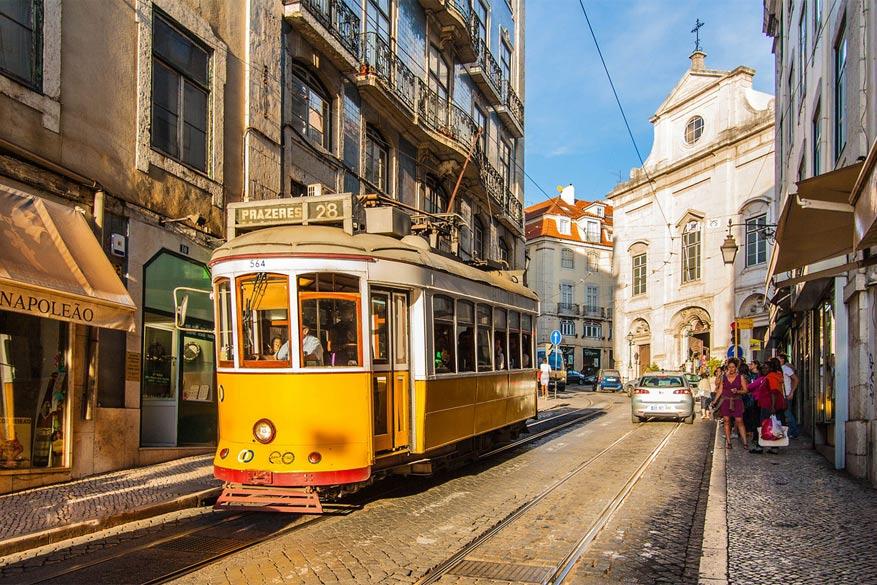 Lissabon: tram 28