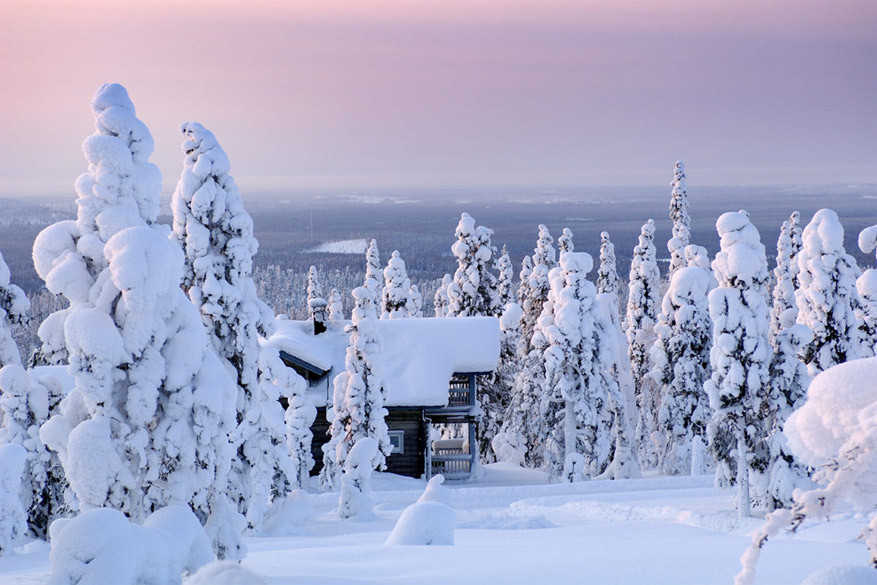 Op bezoek bij de Kerstman in Rovaniemi