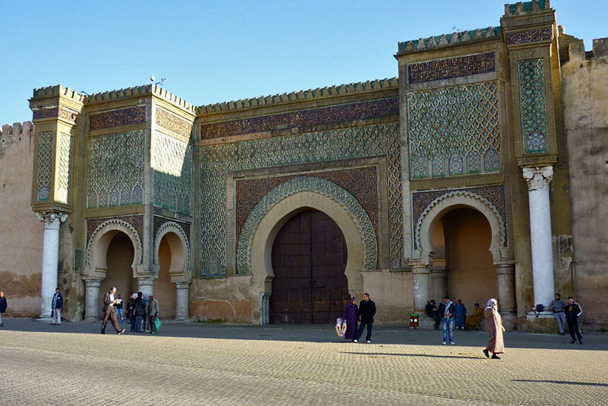 Monumentale poorten maakten van Meknès het Versailles in het Midden-Atlasgebergte.