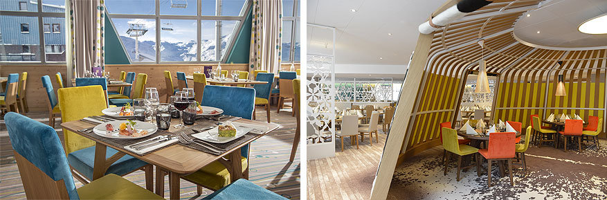 Club Med in Val Thorens: alles, van ontbijt tot lunch en diner, is voorzien.