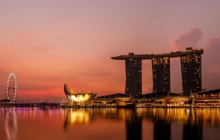 Singapore: Lion City. De stichter van Singapore, Sir Stamford Raffles, doopte de stad ‘Singapura’ wat letterlijk ‘leeuwenstad’ betekent. Dat deed hij nadat hij een merlion had gespot, een kruising van een leeuw en een zeemeermin. Erg merkwaardig allemaal, want in Singapore hebben nooit leeuwen geleefd. © Tosaphon C