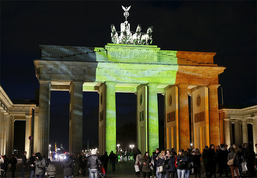 Brandenburger Tor in Berlijn, Duitsland © Fabrizio Bensch