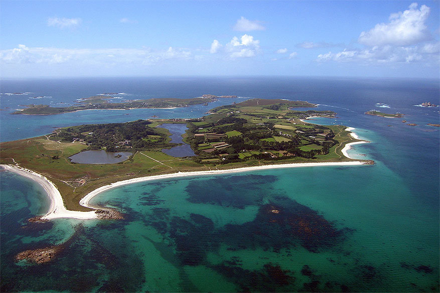 Britse natuur op z'n best: Tresco, een van de vijf bewoonde eilanden van Scilly