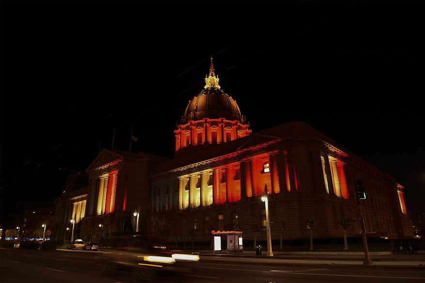 San Francisco City Hall in San Francisco, de Verenigde Staten © John G. Mabanglo