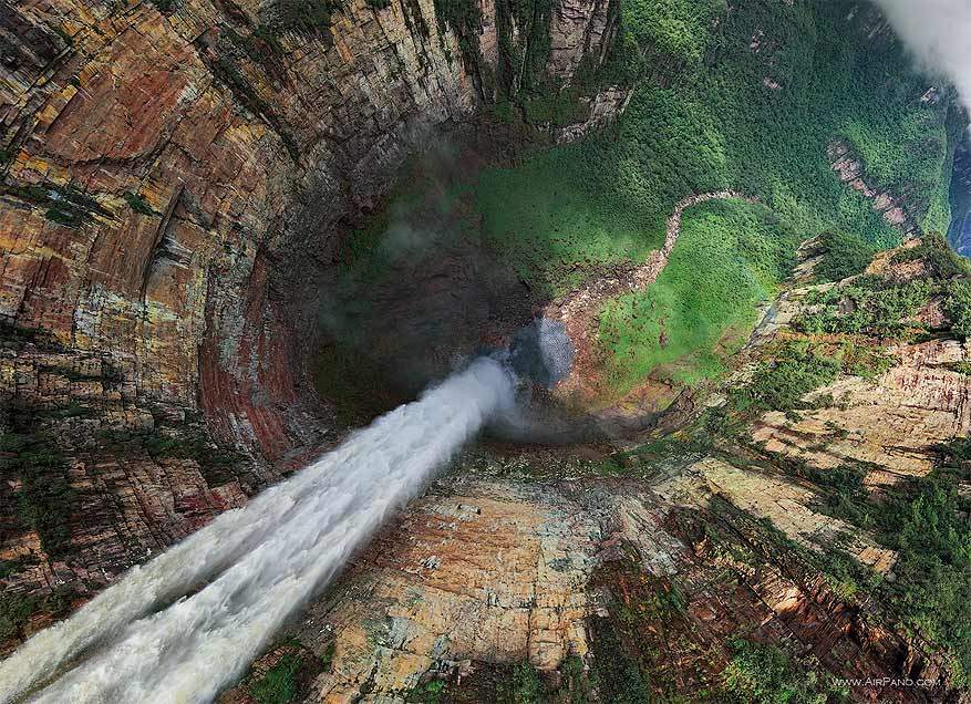 Dragon waterval in Venezuela