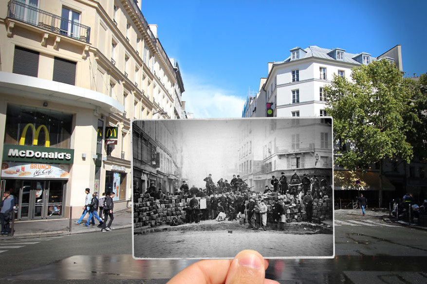 Rue du Faubourg-du-Temps, 1871