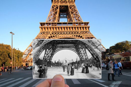 Tour Eiffel, 1900