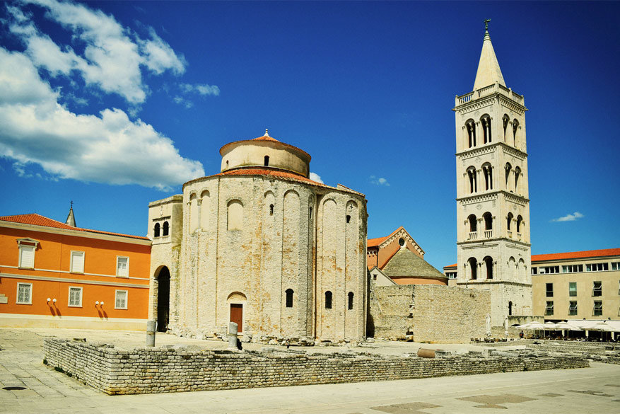 Kroatië: de St. Donatus kerk in Zadar