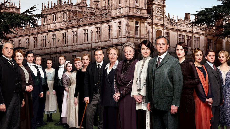 De cast van Downton Abbey