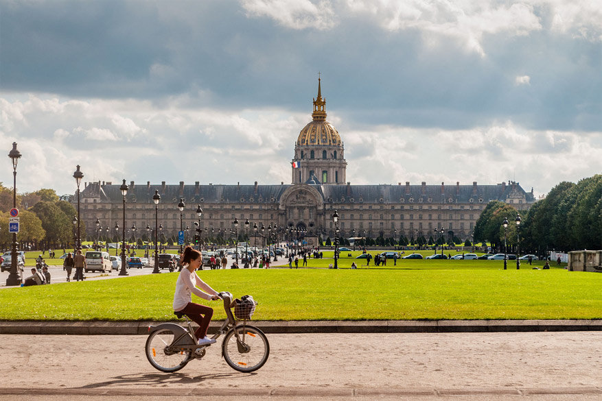 Parijs wil tegen 2020 het aantal fietspaden erg verhogen. © Piotr Wenta