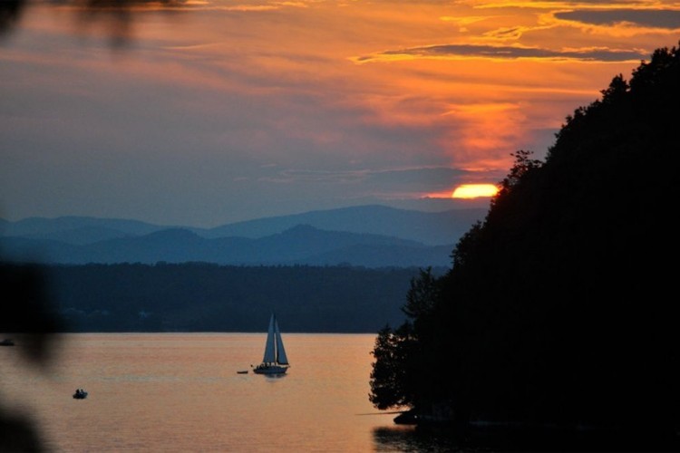 20. The Champlain Islands in Vermont, Verenigde Staten © Chad Lawlis