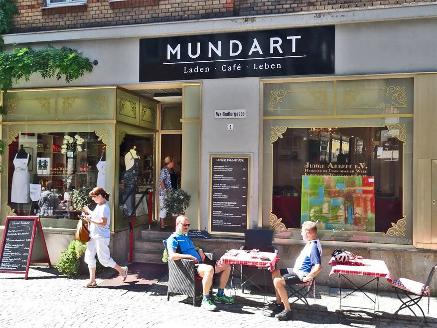 Bij Café Mundart worden Hessische tapas geserveerd.
