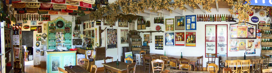 De brouwerij en het café Thiriez van Esquelbecq