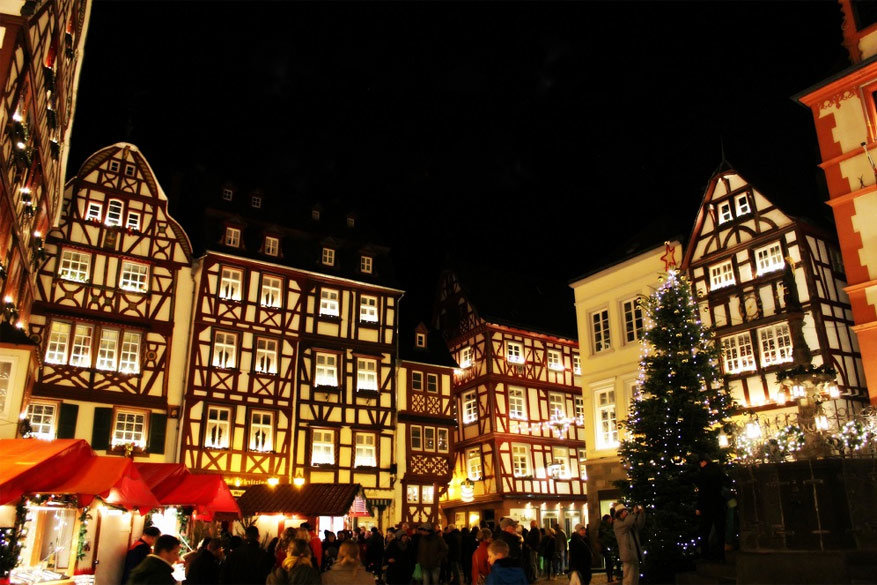 Traben-Trarbach en Bernkastel-Kues aan de Moezel maken zich op voor kerst
