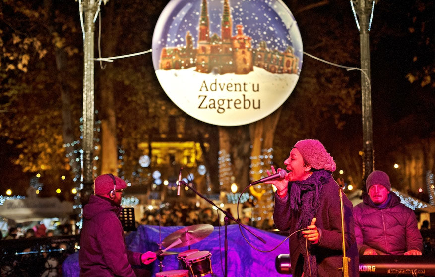 Advent in Zagreb betekent sfeervolle avonden met muziek