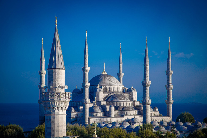 De Blauwe Moskee in Istanbul, Turkije © Pixabay