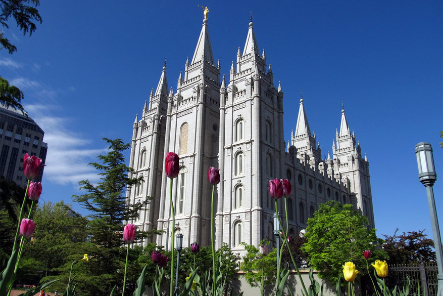 Temple Square in Salt Lake City © Ken Lund via Flickr Creative Commons