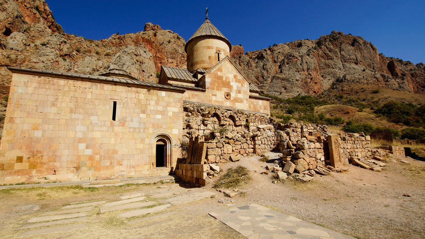 Het klooster van Noravank.