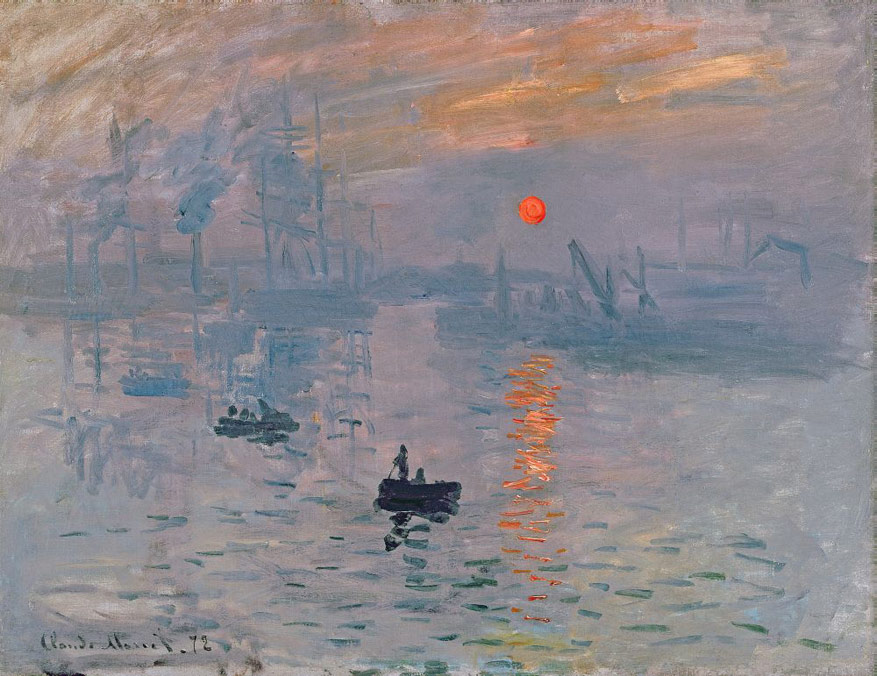 Claude Monet – Impression Soleil Levant © Bridgeman Images