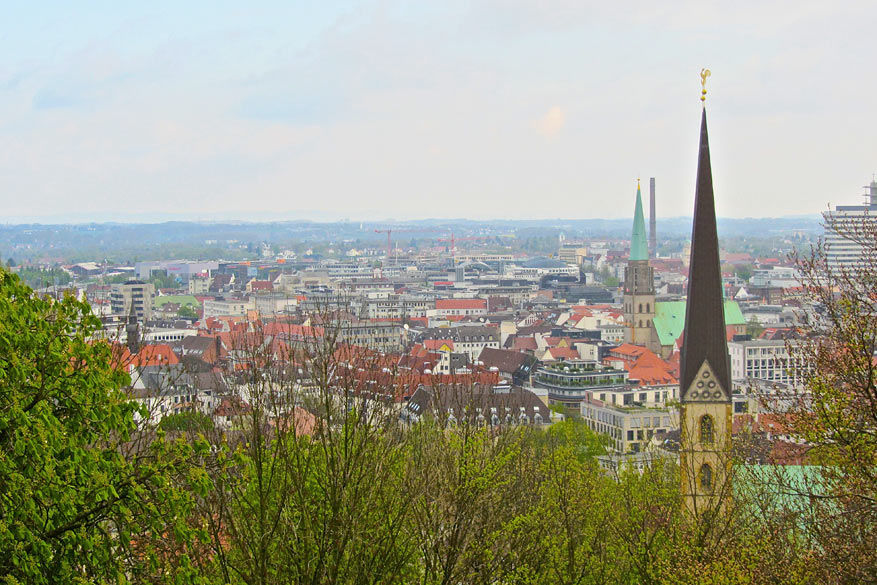 Wandelen langs welvarend erfgoed in Bielefeld