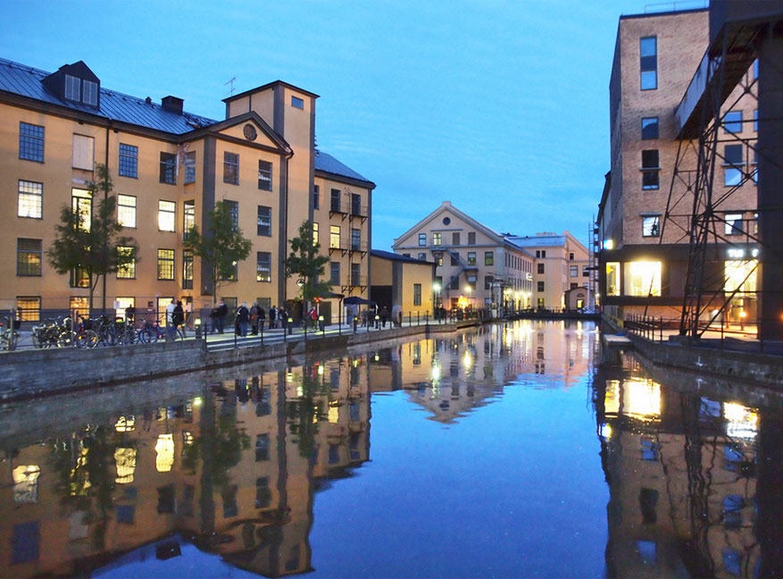 Norrköping combineert gezelligheid met authenticiteit. © Norrköpings stadsbibliothek via Flickr Creative Commons