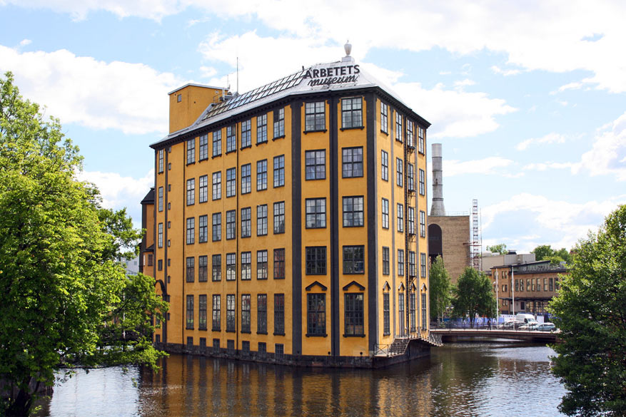 Industrie kenmerkt de Zweedse stad Norrköping. © Uif Liljankoski via Flickr Creative Commons