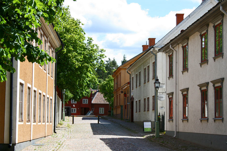Kuieren door de oude straatjes van Linköping. © David Hall via Flickr Creative Commons