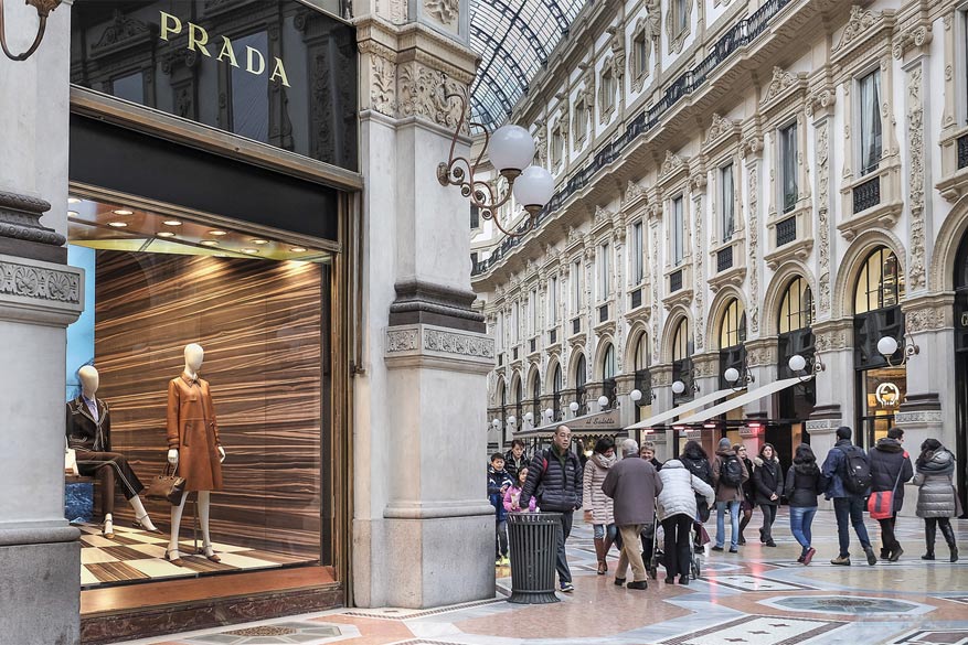 Shoppen met een uitzicht in de Galleria Vittorio Emanuele II! © Lorenzoclick via Flickr Creative Commons