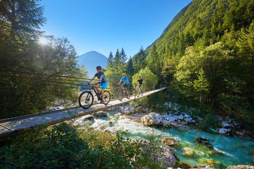 Met de makkelijke toegankelijke fietsroutes ontdek je alle regio's in Slovenië.