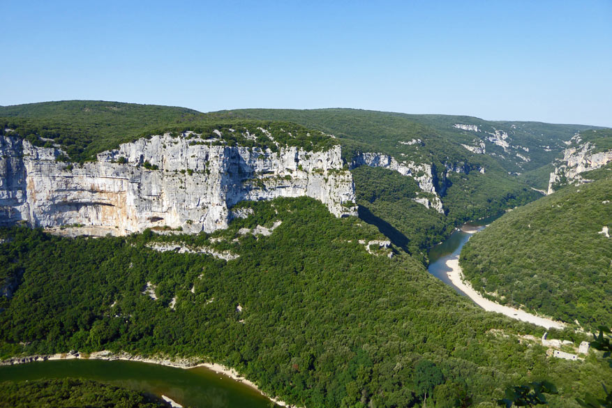 De natuur in de Ardèche is er ongerept!