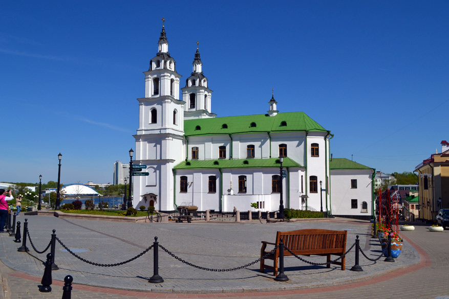The Holy Spirit Cathedral, de belangrijkste orthodoxe kerk in Minsk.