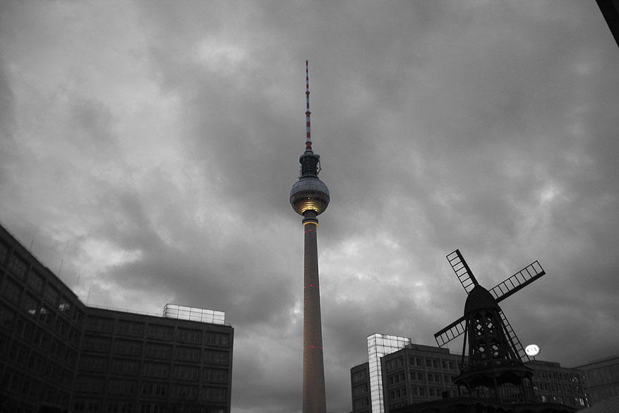 Berlijn Fernsehturm Alexanderplatz