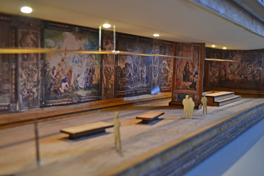 Zo zal de extra kamer aan de Saint John's Co-Cathedral eruit zien met tapijten van Peter Paul Rubens.