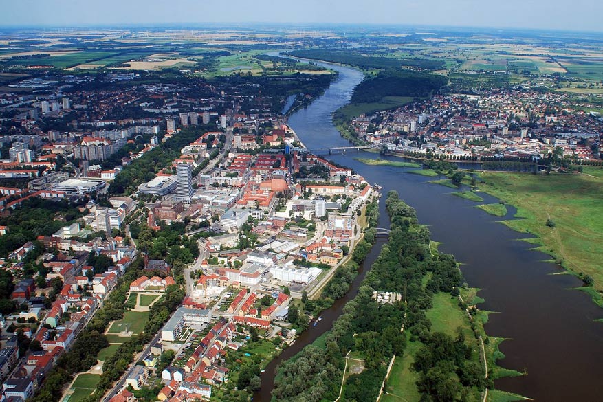 Frankfurt Oder: langs het water komt de DDR terug tot leven
