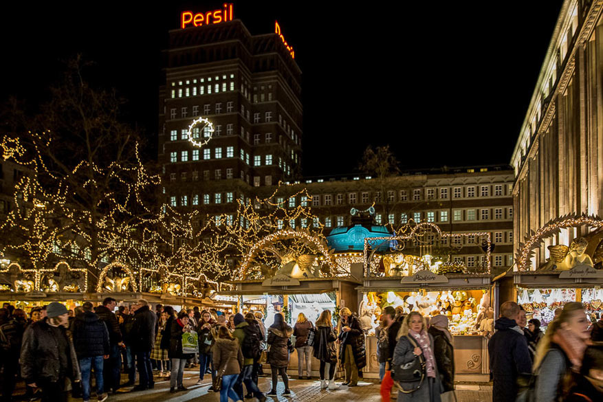 Düsseldorf kerstmarkt