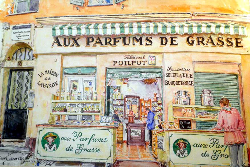 Grasse en de parfumhuizen van Frankrijk 
