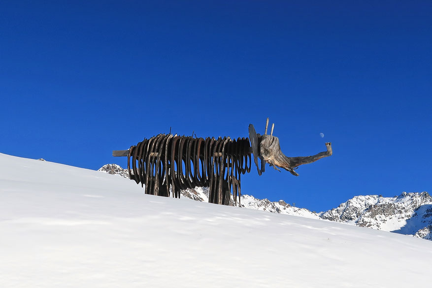 zwitserland verbier 3-D sculpture park
