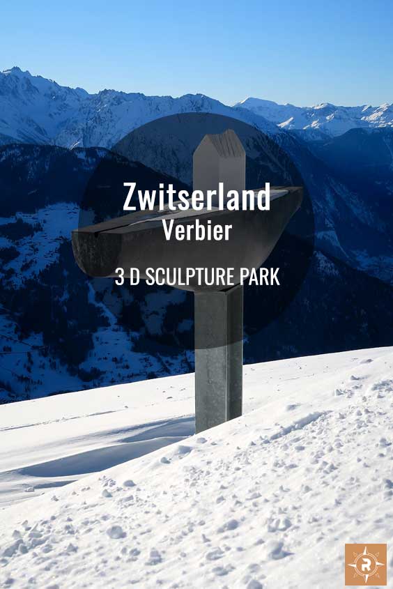 zwitserland verbier 3-D sculpture park