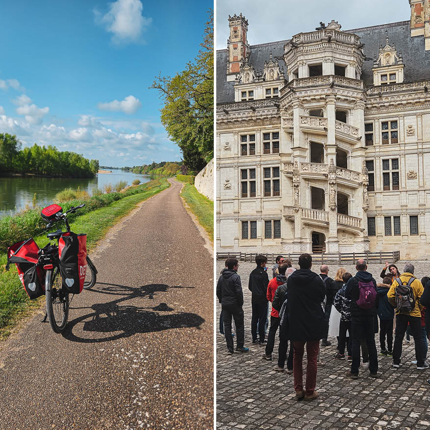 Fietstocht langs de Loire