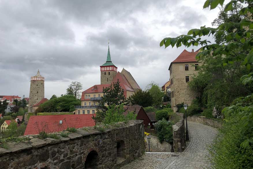 stadswandeling langs oude omwalling citytrip bautzen